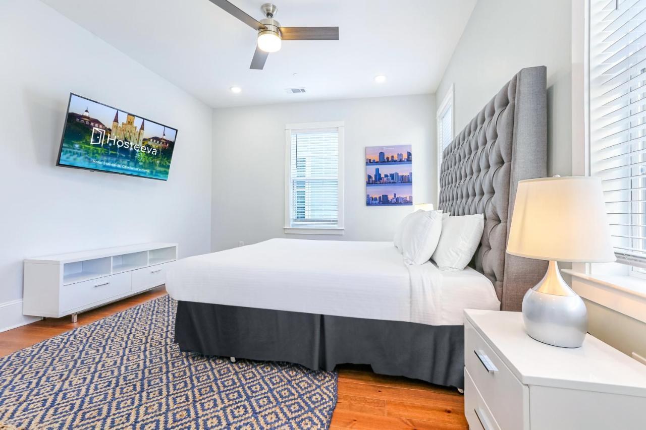 Hosteeva Chic Urban Retreat W Pool Steps To St Charles Ave And Near Bourbon St Appartement New Orleans Buitenkant foto