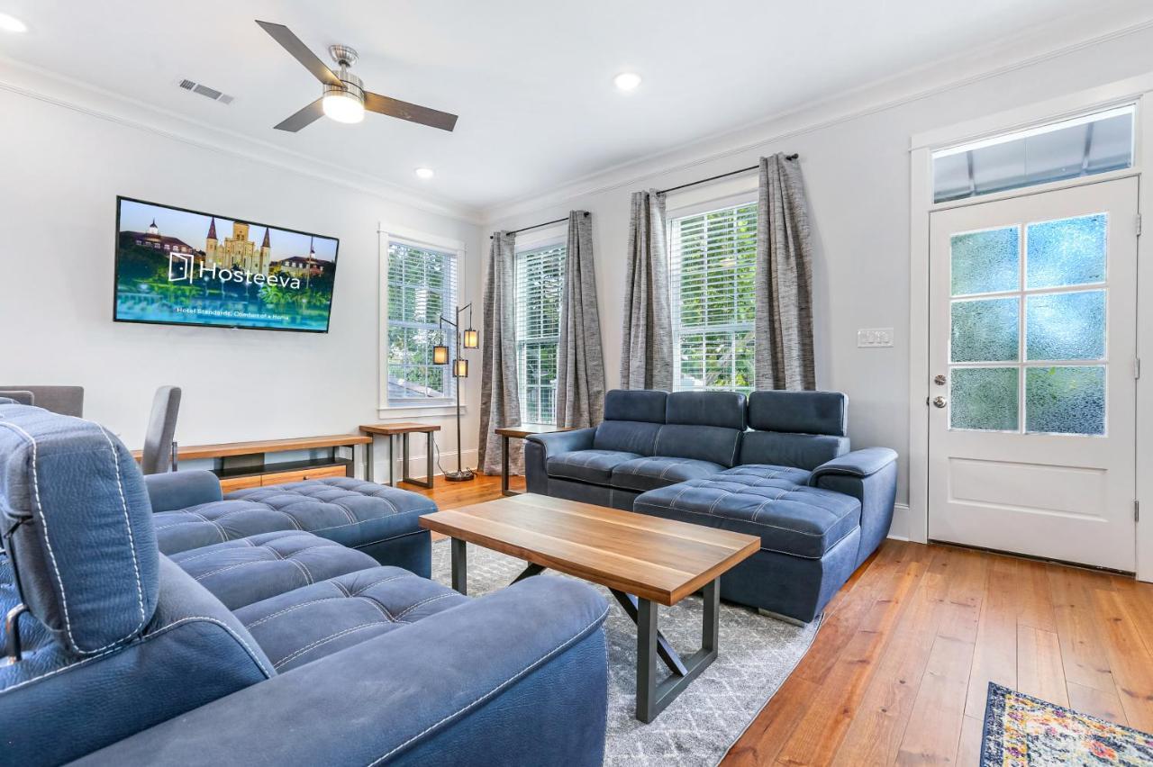 Hosteeva Chic Urban Retreat W Pool Steps To St Charles Ave And Near Bourbon St Appartement New Orleans Buitenkant foto